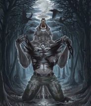 Blurred Werewolf meme template