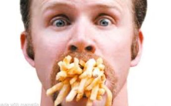 Blurred French Fry Day meme template