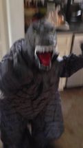 Blurred Dancing Godzilla meme template