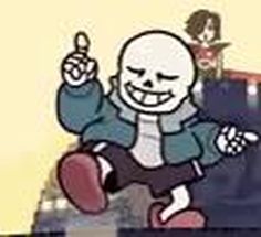 Blurred sans default dance meme template