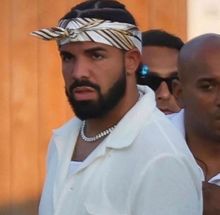 Blurred Champagnepapi meme template