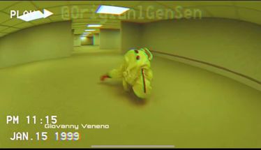 Blurred Dancing entity meme template