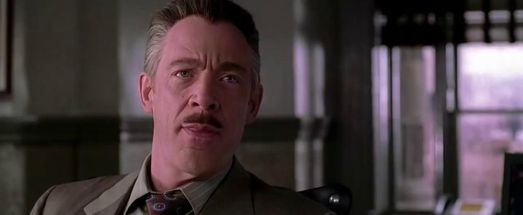 Blurred J Jonah Jameson Laugh meme template