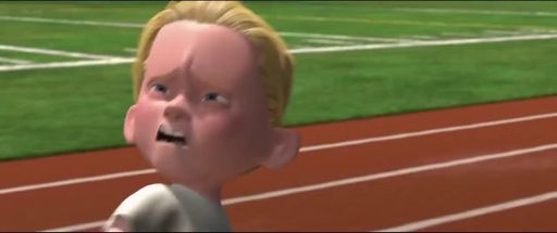 Blurred Racing Dash from The Incredibles gif meme template