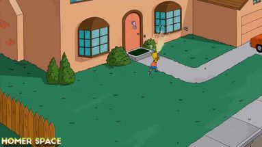 Blurred Bart Simpson Birthday meme template