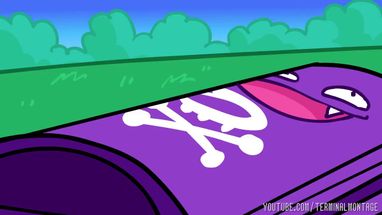 Blurred terminalmontage Pokemon coffin dance meme template