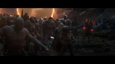 Blurred Avengers Assemble meme template