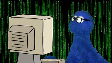 Blurred Arlo Typing Fast meme template