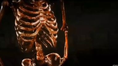 Blurred Skeleton Smoking a fat one gif version meme template