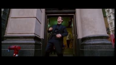 Blurred Dancing Peter Parker meme template