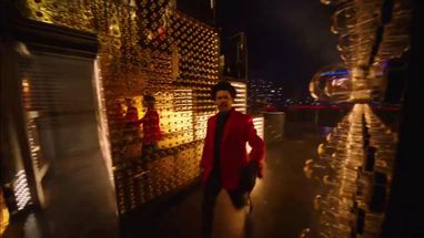 Blurred the weeknd lost meme template