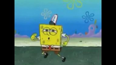 Blurred Spongebob Dancing meme template