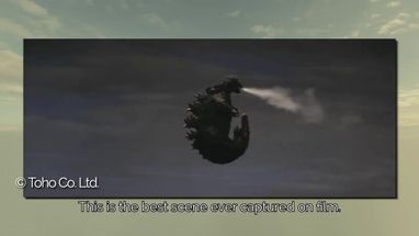 Blurred Flying godzilla meme template