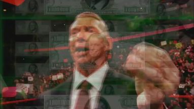 Blurred Vince McMahon money meme meme template