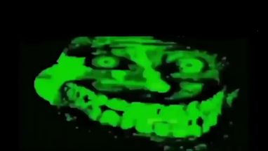 Blurred Trollge Phonk Green meme template