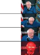 Bernie Sanders reaction nuked meme