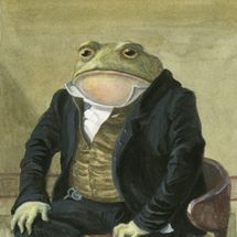 Blurred The Posh Frog meme template