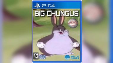 Blurred Big Chungus meme template