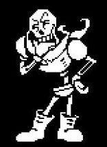 Blurred HMM Undertale Papyrus meme template