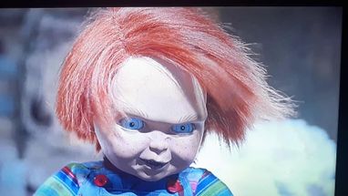 Chucky flip off meme