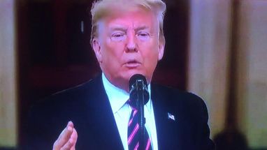 Blurred Trump Impeachment meme template