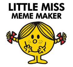Blurred Little Miss Meme Maker meme template