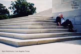 Bernie Sanders Sitting meme