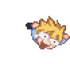 Blurred neco arc falling meme template