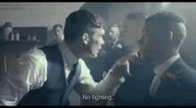 Blurred peaky blinders meme template