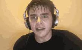 Blurred Sweaty Speedrunner meme template