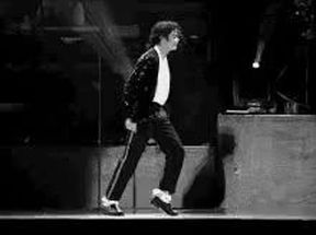 Blurred Michael Jackson moonwalk gif meme template