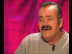 Blurred mexican laugh meme template