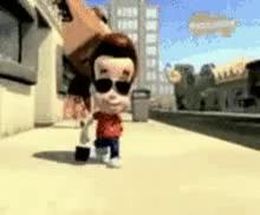 Blurred jimmy cool walk meme template