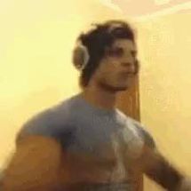 Blurred Zyzz fist pump meme template