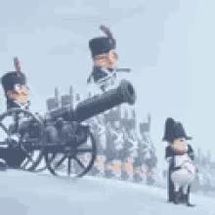 Blurred downvote cannon meme template