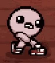 Blurred Drip Isaac meme template