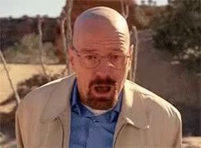 Blurred Walter White Breaks Down meme template