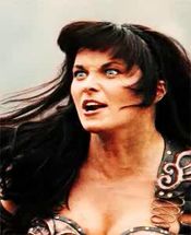 Blurred Xena Angry meme template
