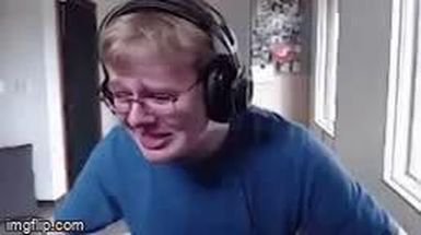 Blurred Carson crying meme template