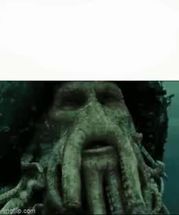 Blurred Davy Jones falling meme template