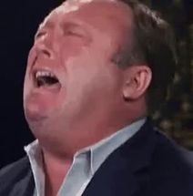 Blurred Alex Jones meme template