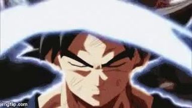 Blurred Awakening Goku meme template
