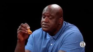 Blurred Shaq gif meme template