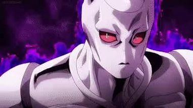 Blurred Jojo killer queen button meme template