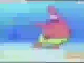 Blurred Low quality Spongebob meme template