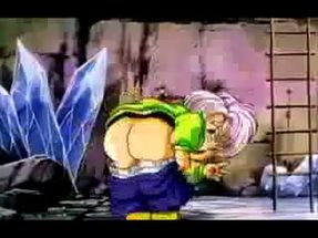 Blurred Trunks Twerk meme template