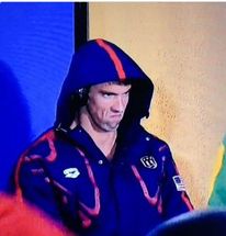 Michael Phelps Death Stare meme