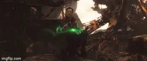 Blurred Doctor strange 14 mill meme template