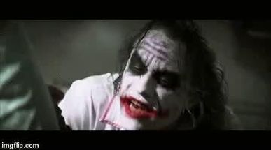 Blurred Joker Everyone Loses Their Minds Blank meme template