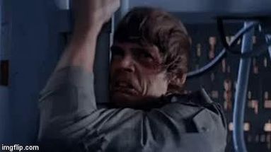 Blurred Luke nooooo meme template